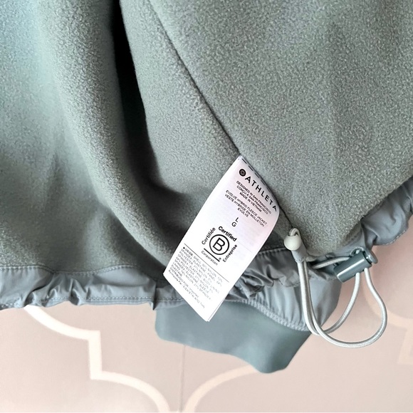 Athleta Evolve Hybrid Fleece Jacket Women’s Large - Picture 6 of 11